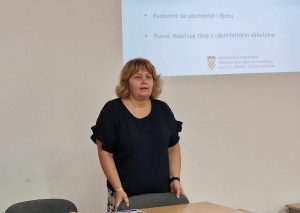 Tatjana Bedeković, voditeljica "Mobilnog tima"
